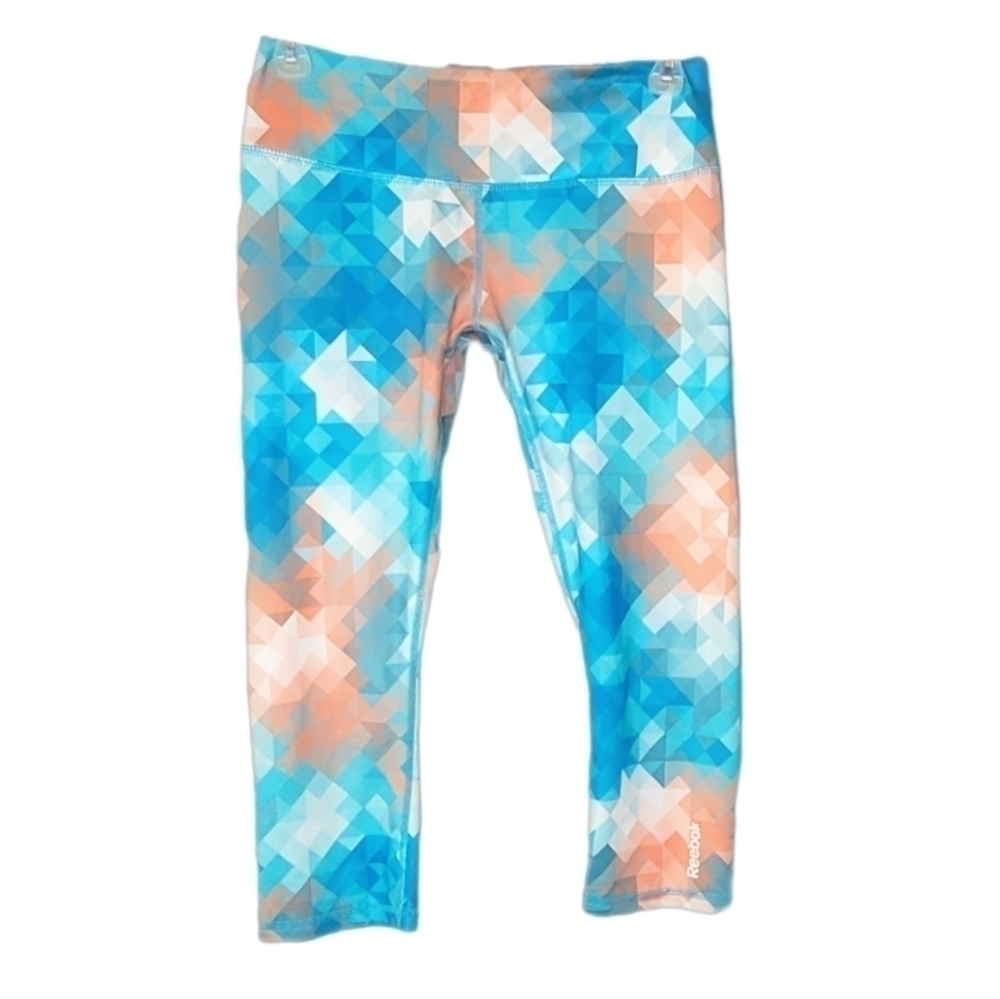 Reebok Capri Leggings Low/Mid Rise Women's Size Small